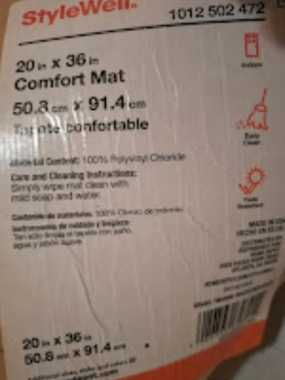 Soft Foam Anti Fatigue Cushion Floor Mat 20